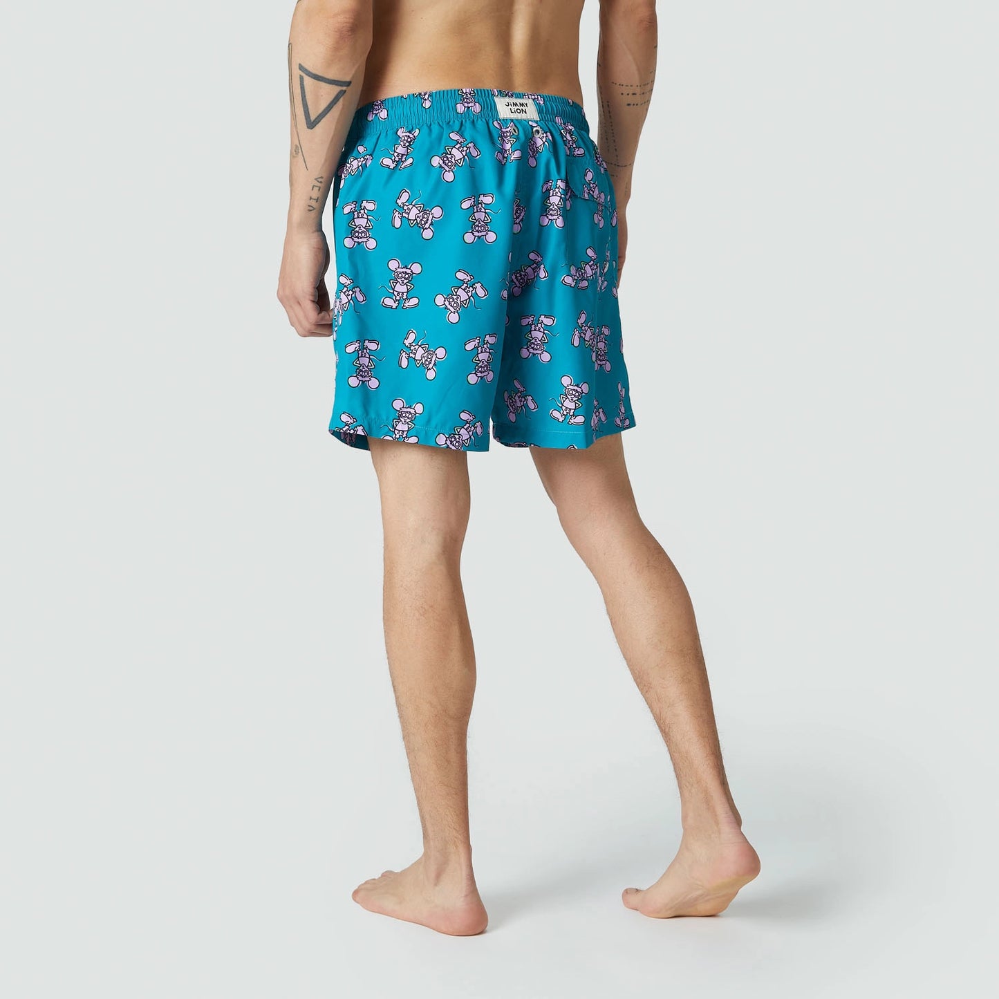 Andy Mouse Swim Shorts - Green