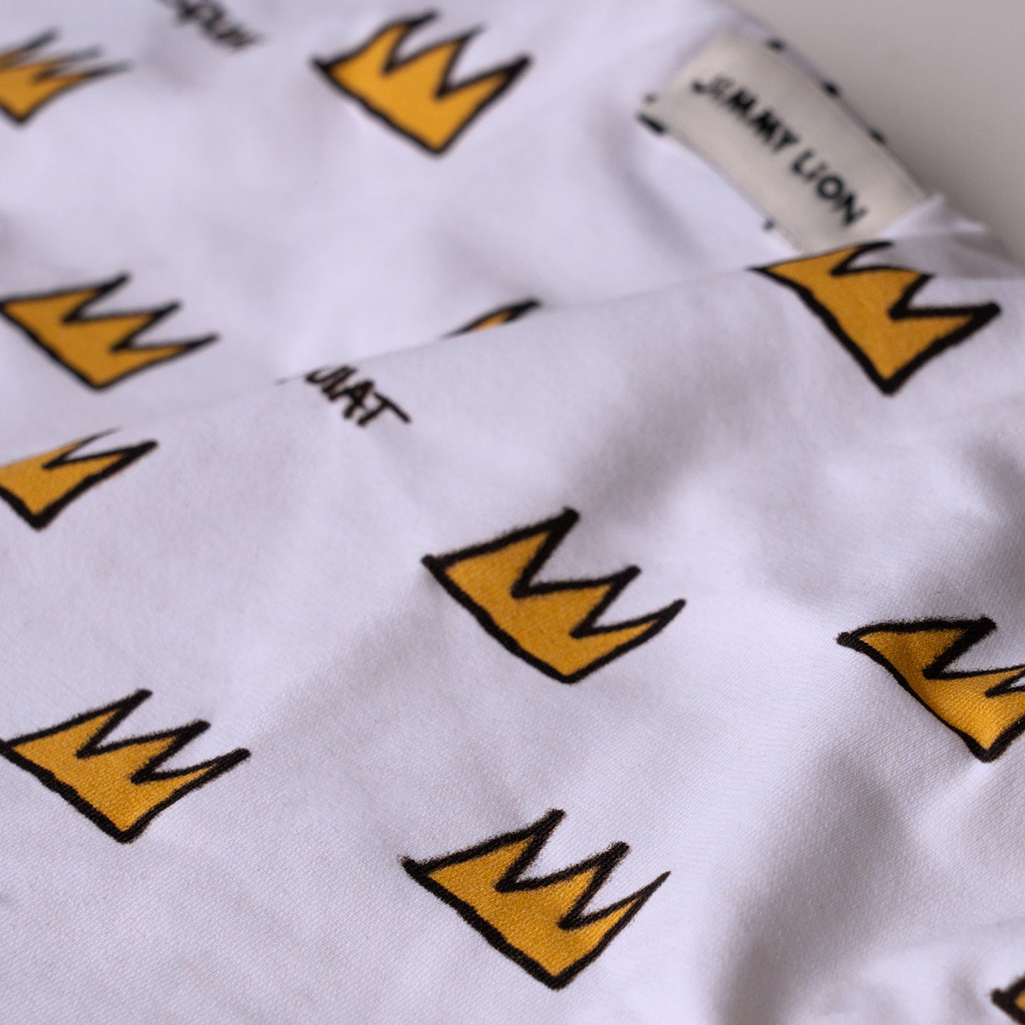 Basquiat Crown Bikini Bottom - White (5)