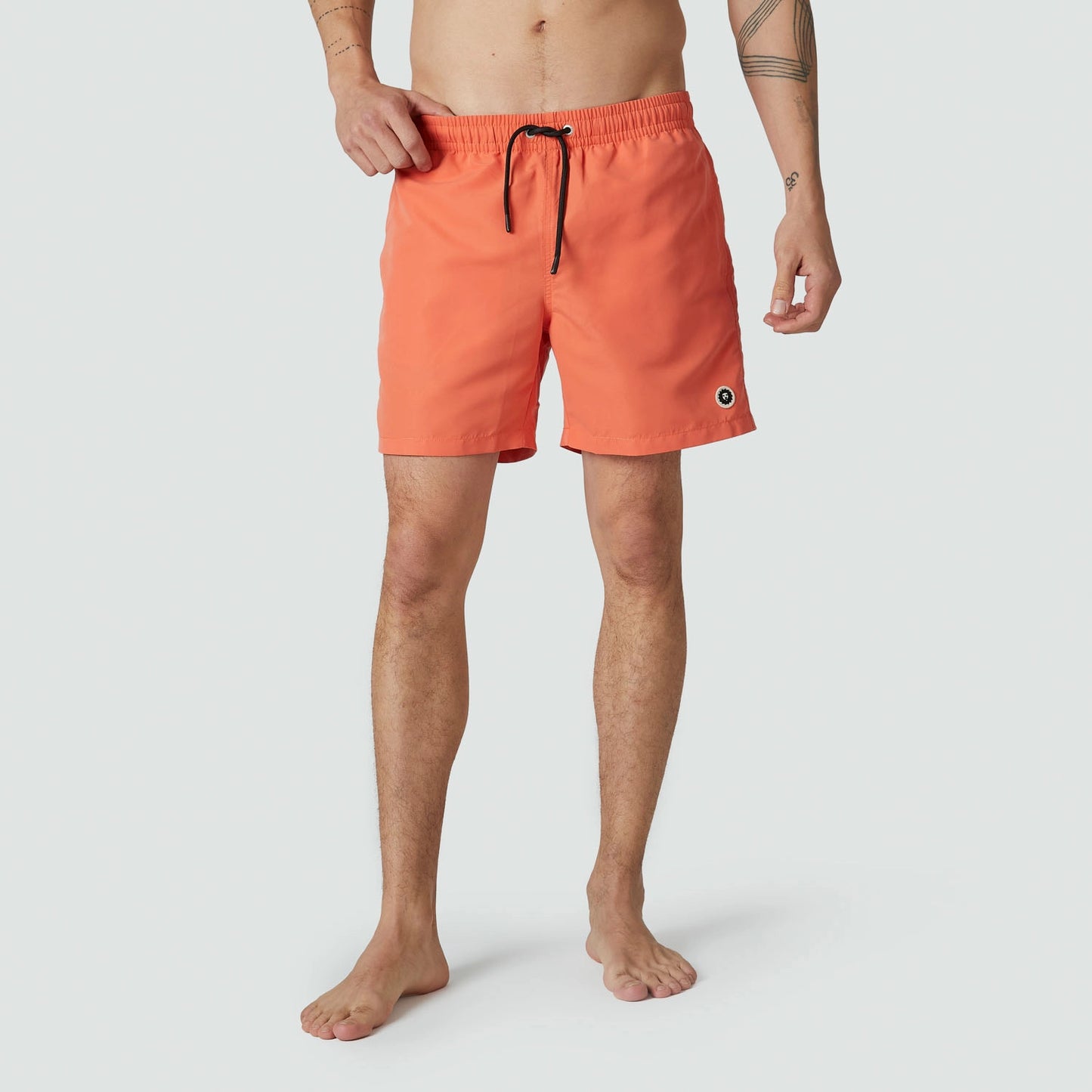 Lion Essentials Swim Shorts - Tiger Orange