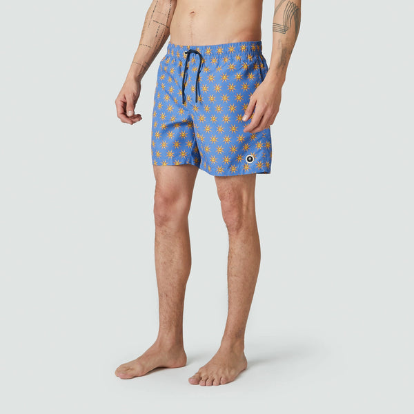 Sun Swim Shorts - Azure