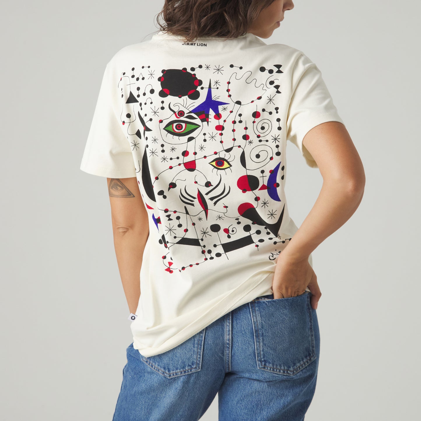 Miró Ciphers and Constellations Tee - Blanco
