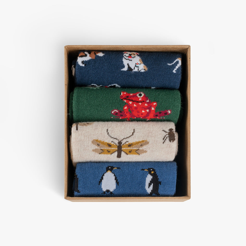 Animal Patterns Pack 4 Paare - Various