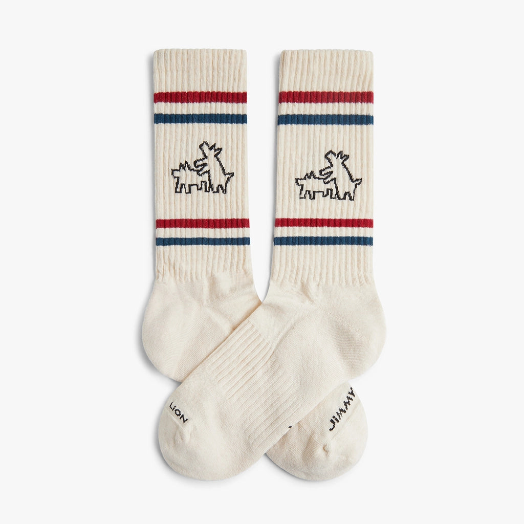 Athletic Keith Haring Two Dogs - Beige