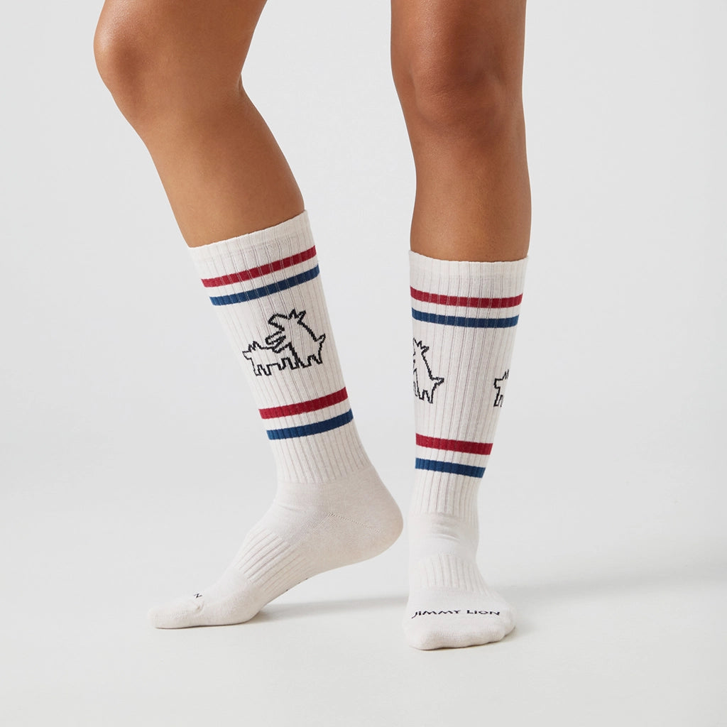 Athletic Keith Haring Two Dogs - Beige