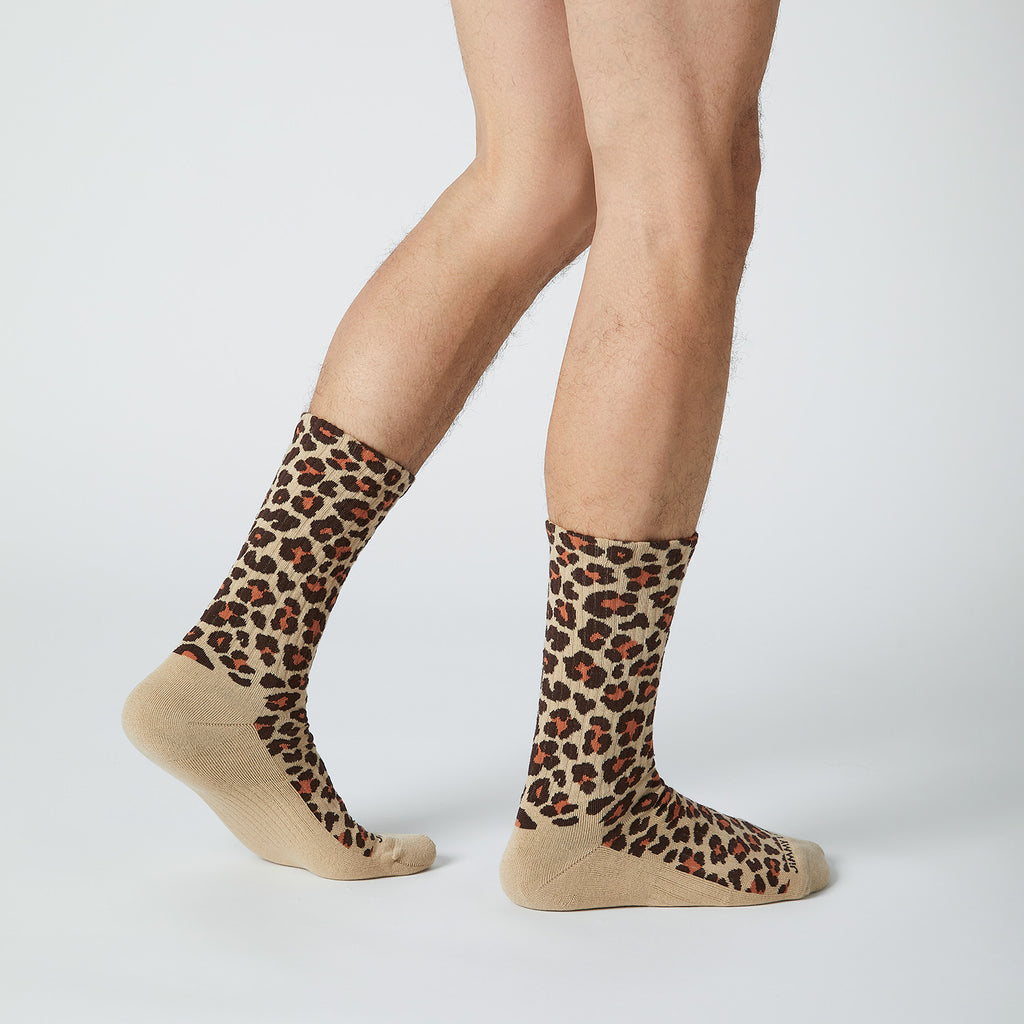 Athletic Leopard Print - Warm Beige