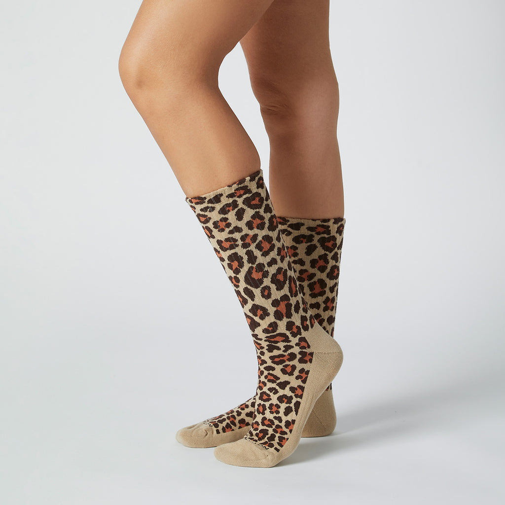 Athletic Leopard Print - Warm Beige