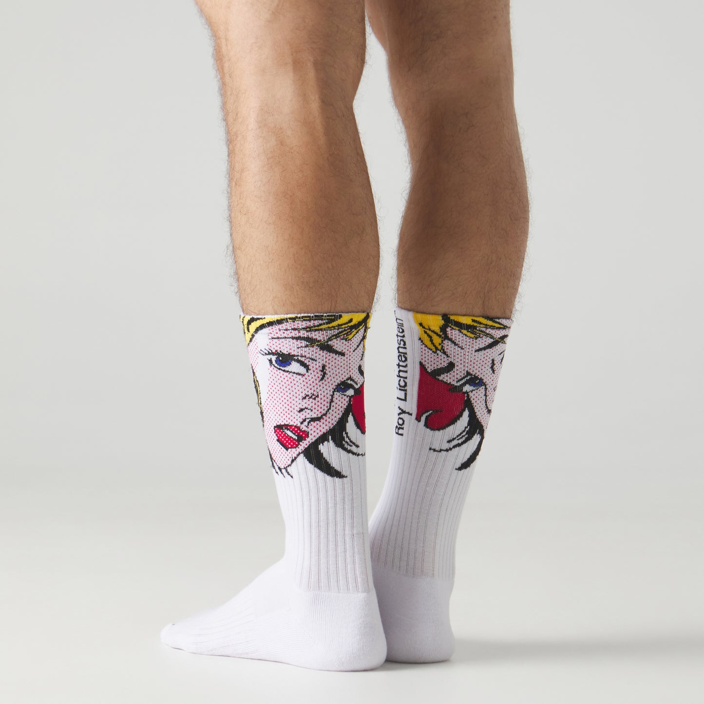 Athletic Roy Lichtenstein Girl With Hair Ribbon - White