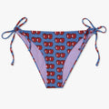 Roy Lichtenstein Two Apples Bikini Bottom - Blue