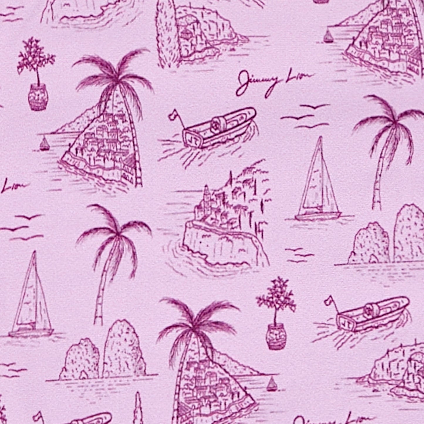 Island Bikini Top - Pink