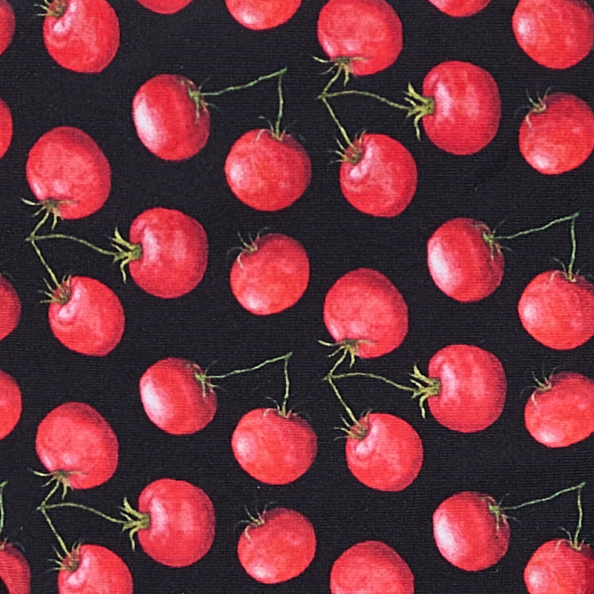 Tomatoes Bikini Top - Black and Red