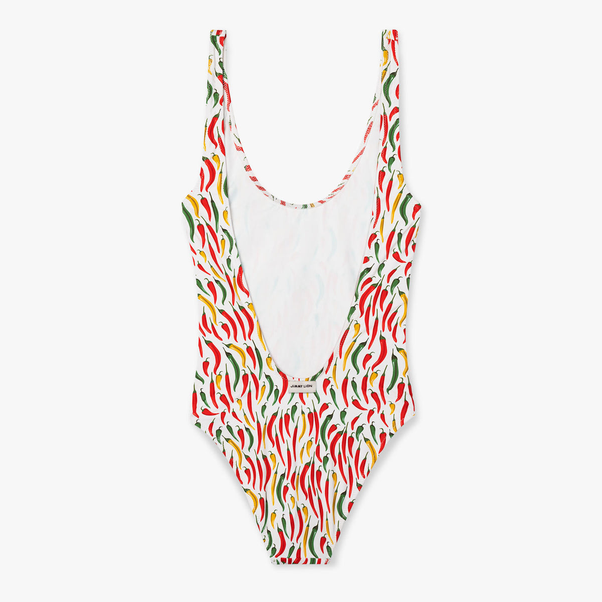Chillies Swimsuit - White Red (1)