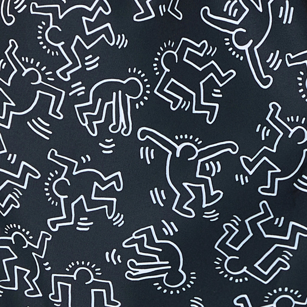 Keith Haring Dancers Swim Shorts - Black