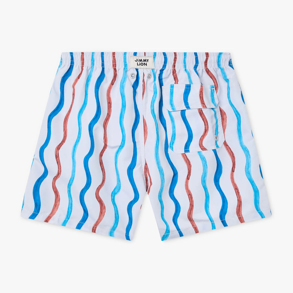 Groove Swim Shorts - Off White