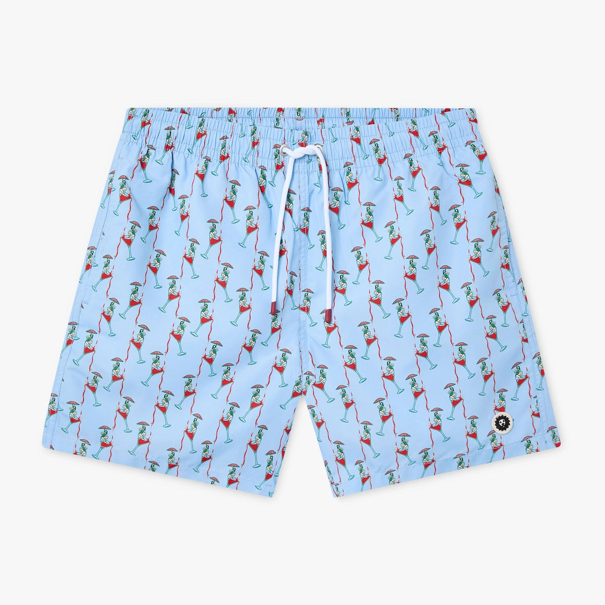 Happy Hour Swim Shorts - White