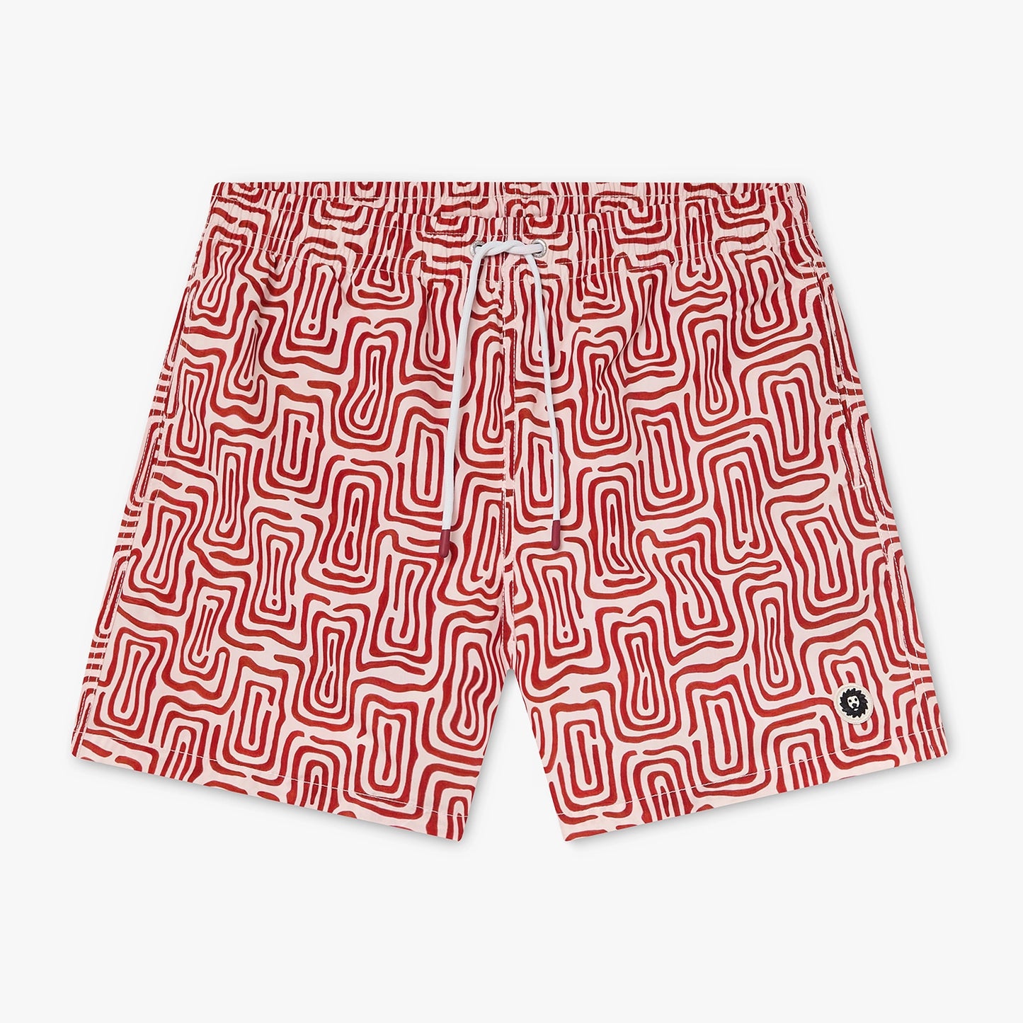 Labyrinth Swim Shorts - Beige
