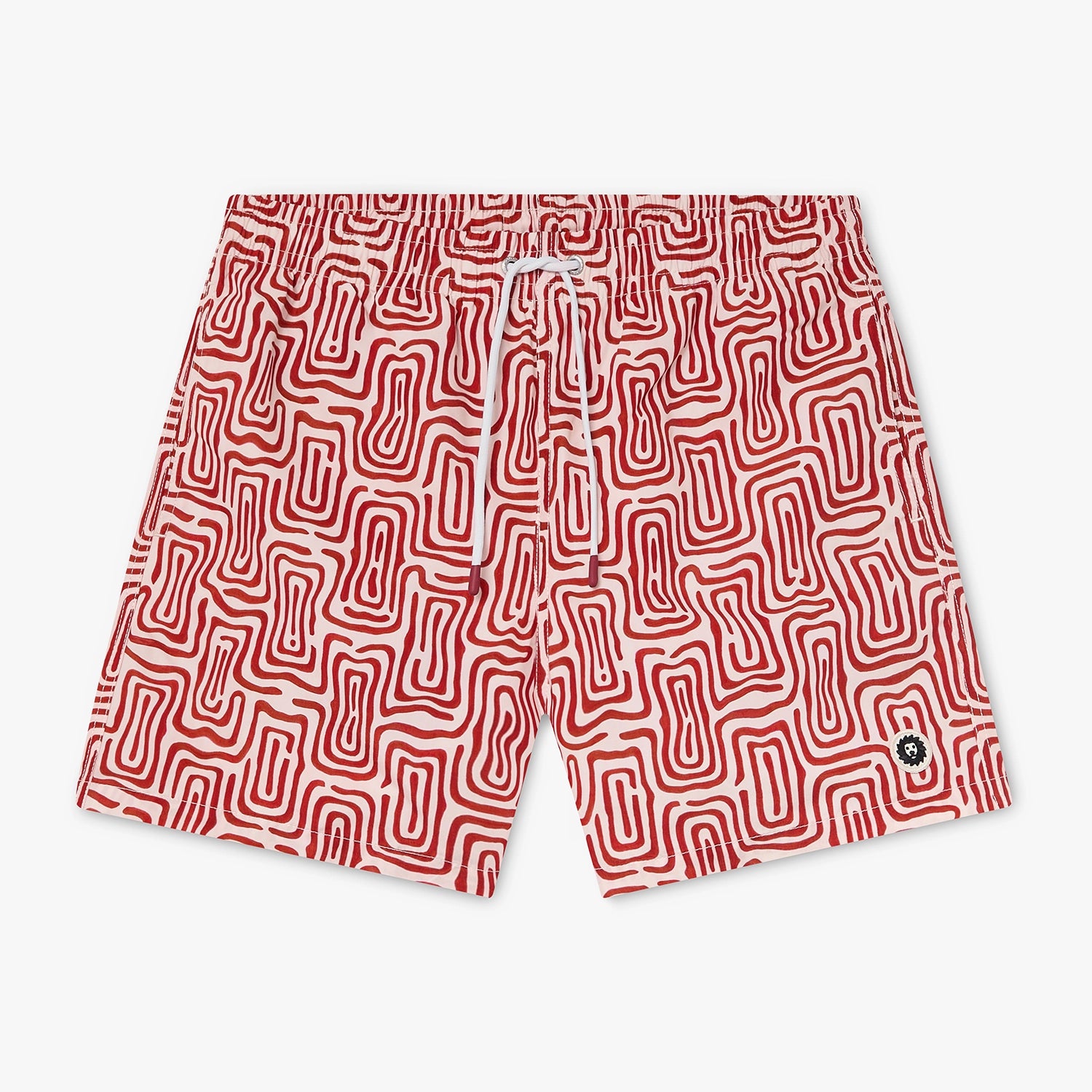 Labyrinth Swim Shorts - Beige