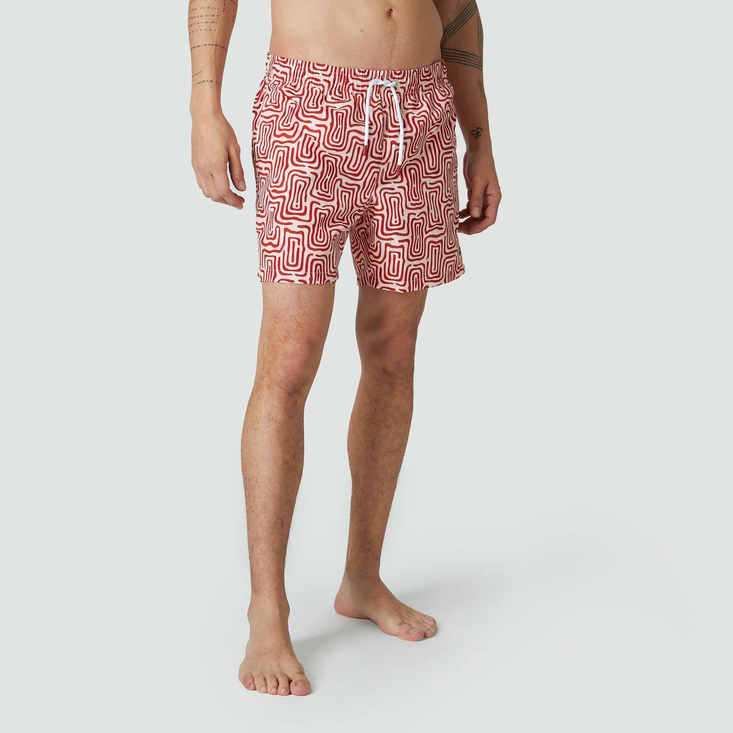 Labyrinth Swim Shorts - Beige