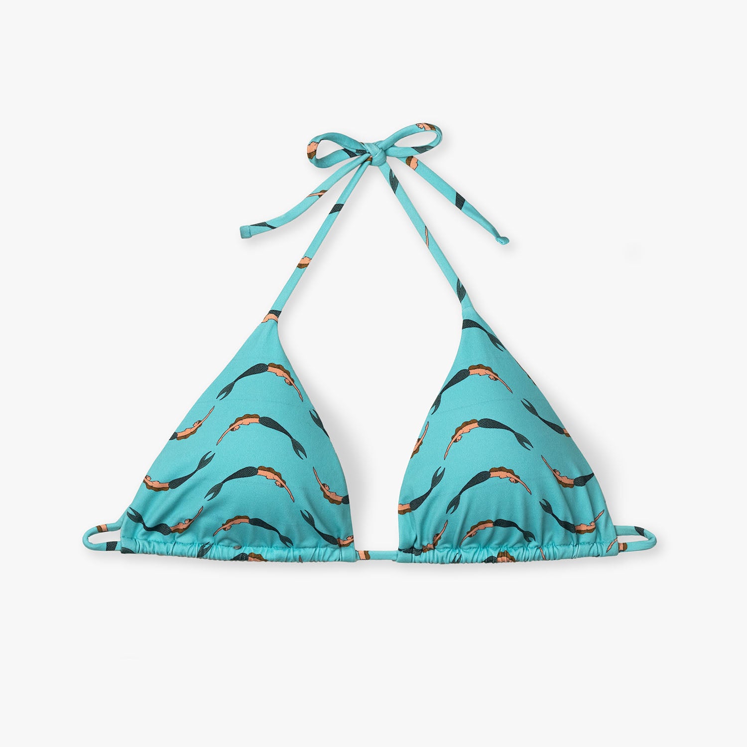 Mermaids Bikini Top - Turquoise