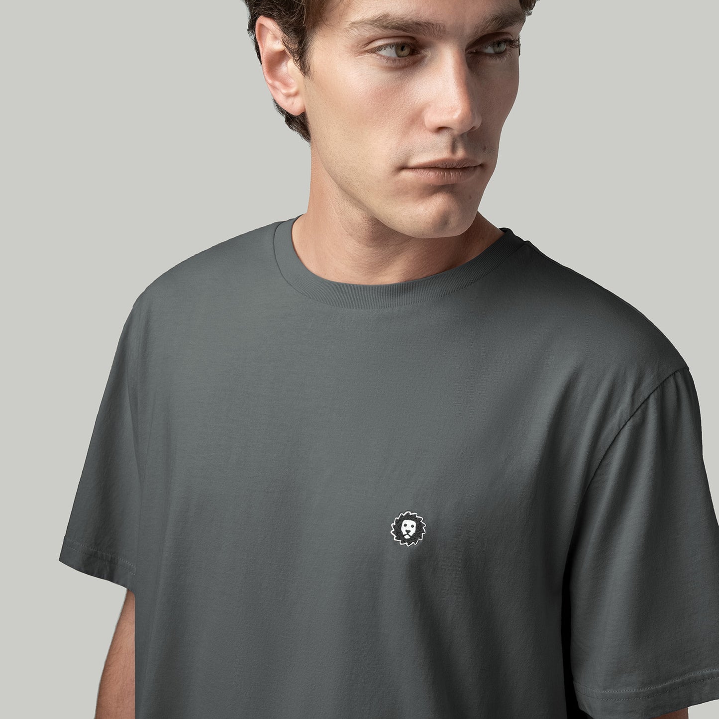 Lion Tee Essentials - Charcoal (6)