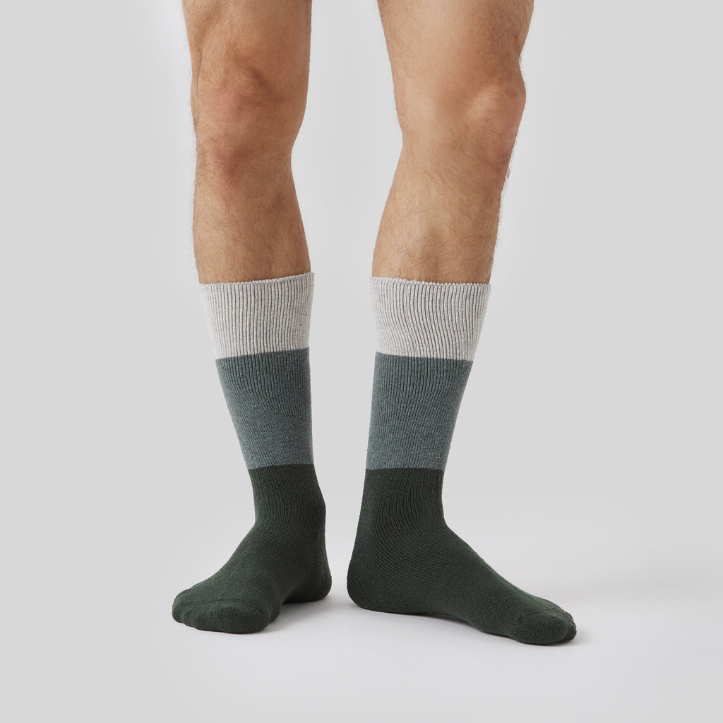 Premium Winter Wool Cash - Dark Green