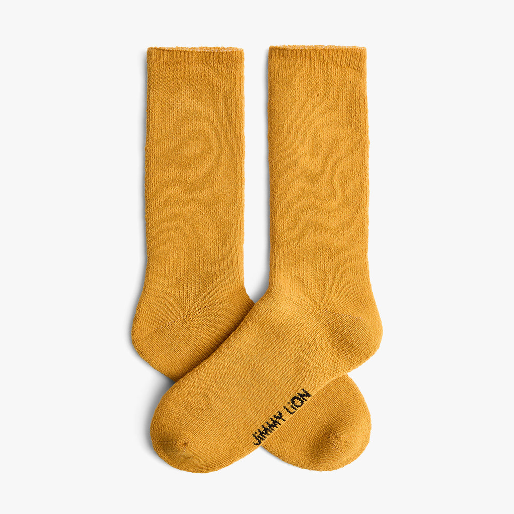 Premium Winter Wool Cash - Mustard Yellow