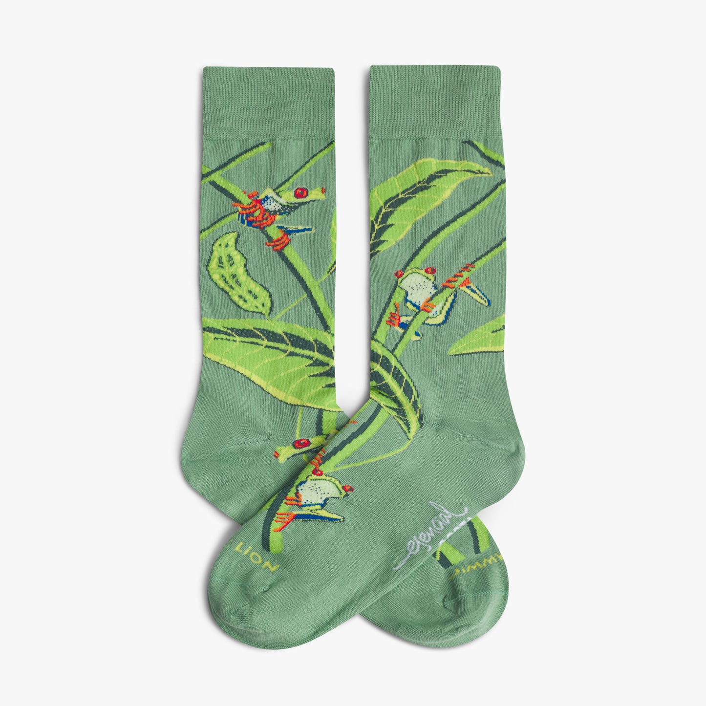 Pura Vida Red-Eyed Tree Frog - Verde