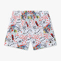 Batman vs Joker Showdown Swim Shorts - White