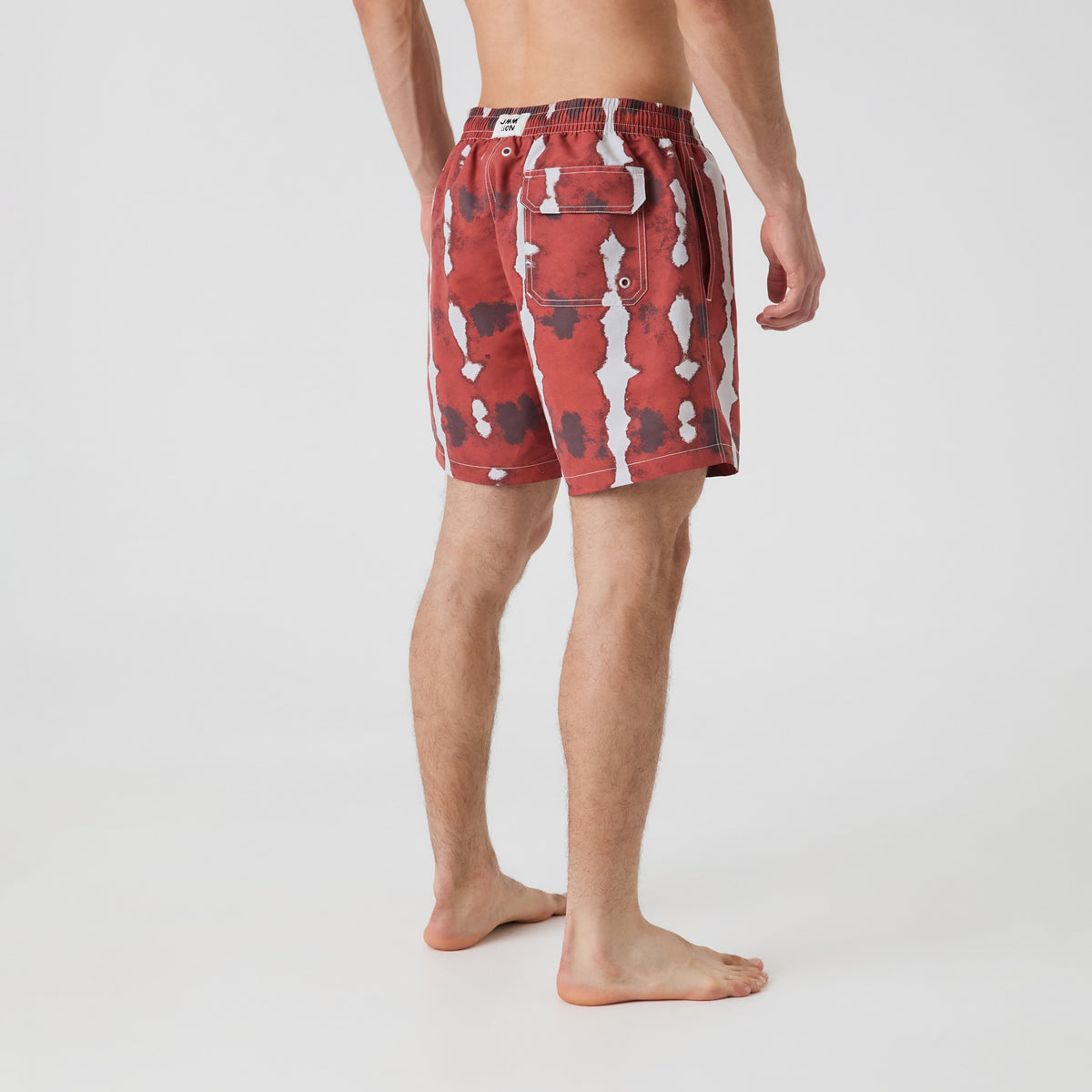 Delta Swim Shorts - Sunset Red