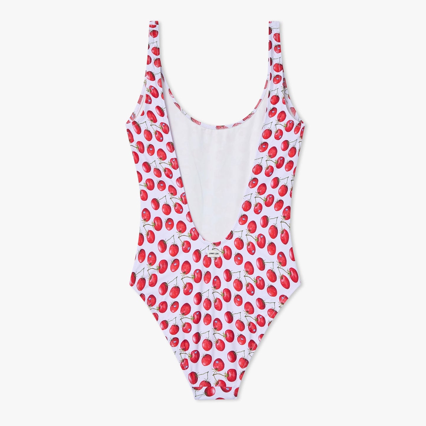 Tomatoes Swimsuit - White and Red