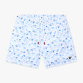 Tan Lines Swim Shorts - White