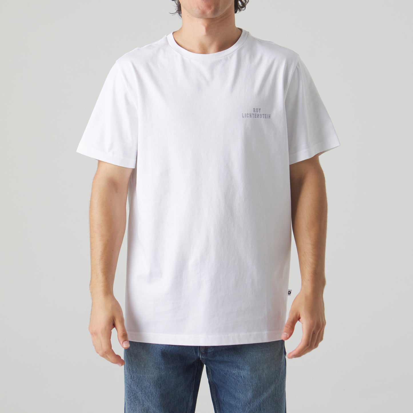 Roy Lichtenstein Girl In Bath Tee - White