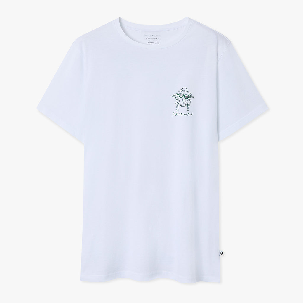 Friends You Love Me Tee - White