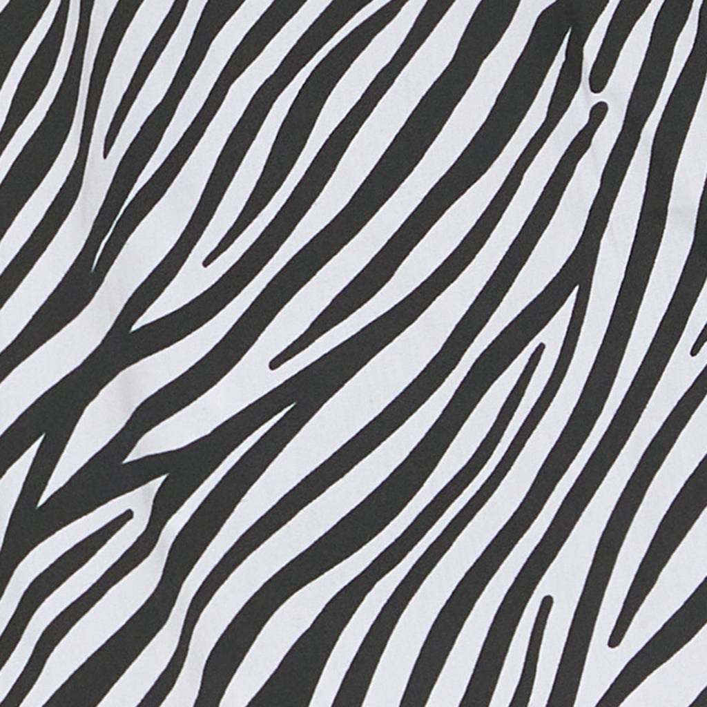 Zebra Print Boxer Shorts - White