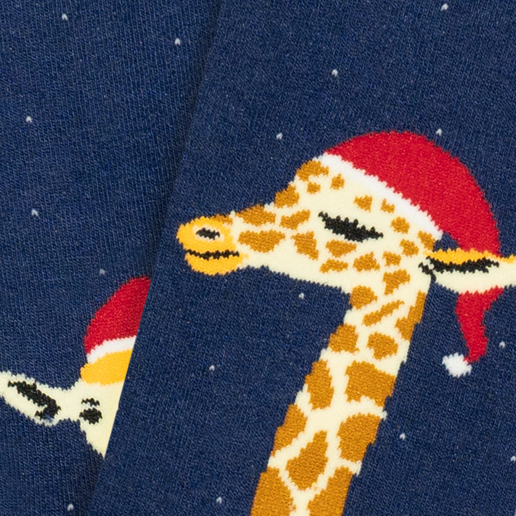Christmas Giraffe - Dark Blue (3)