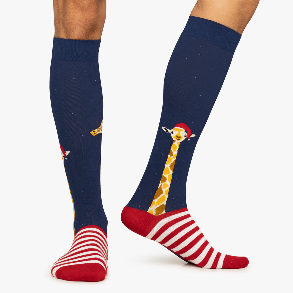 KH Christmas Giraffe - Dark Blue (1)