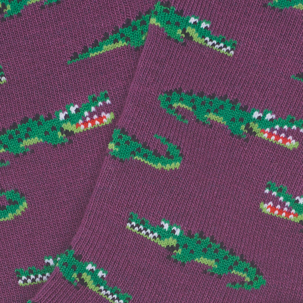 Kids Crocodiles - Purple (3)